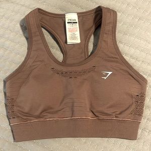 Gymshark Sportsbra in Size Medium- Brown